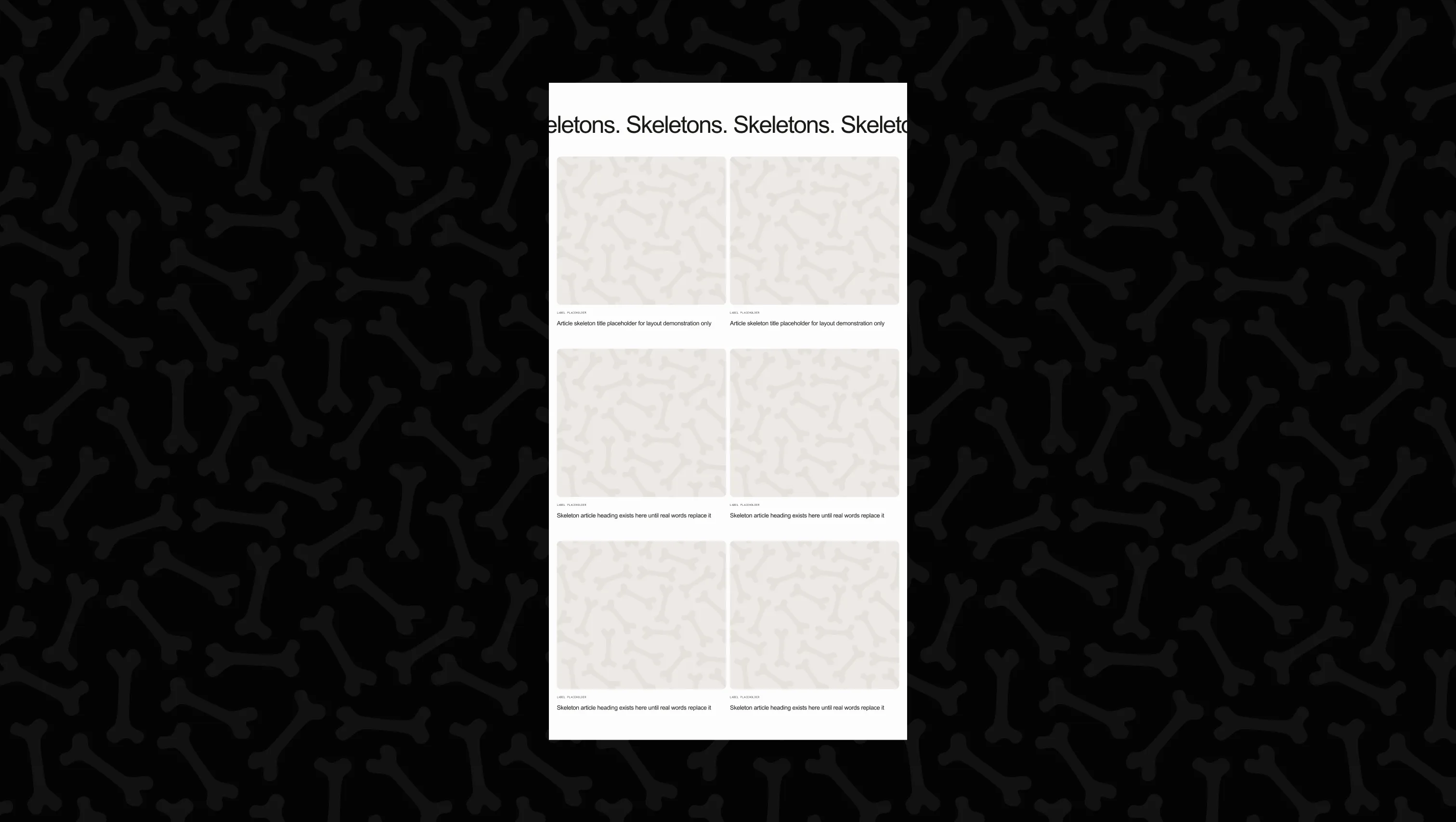 Animated Marquee CMS Grid Layout