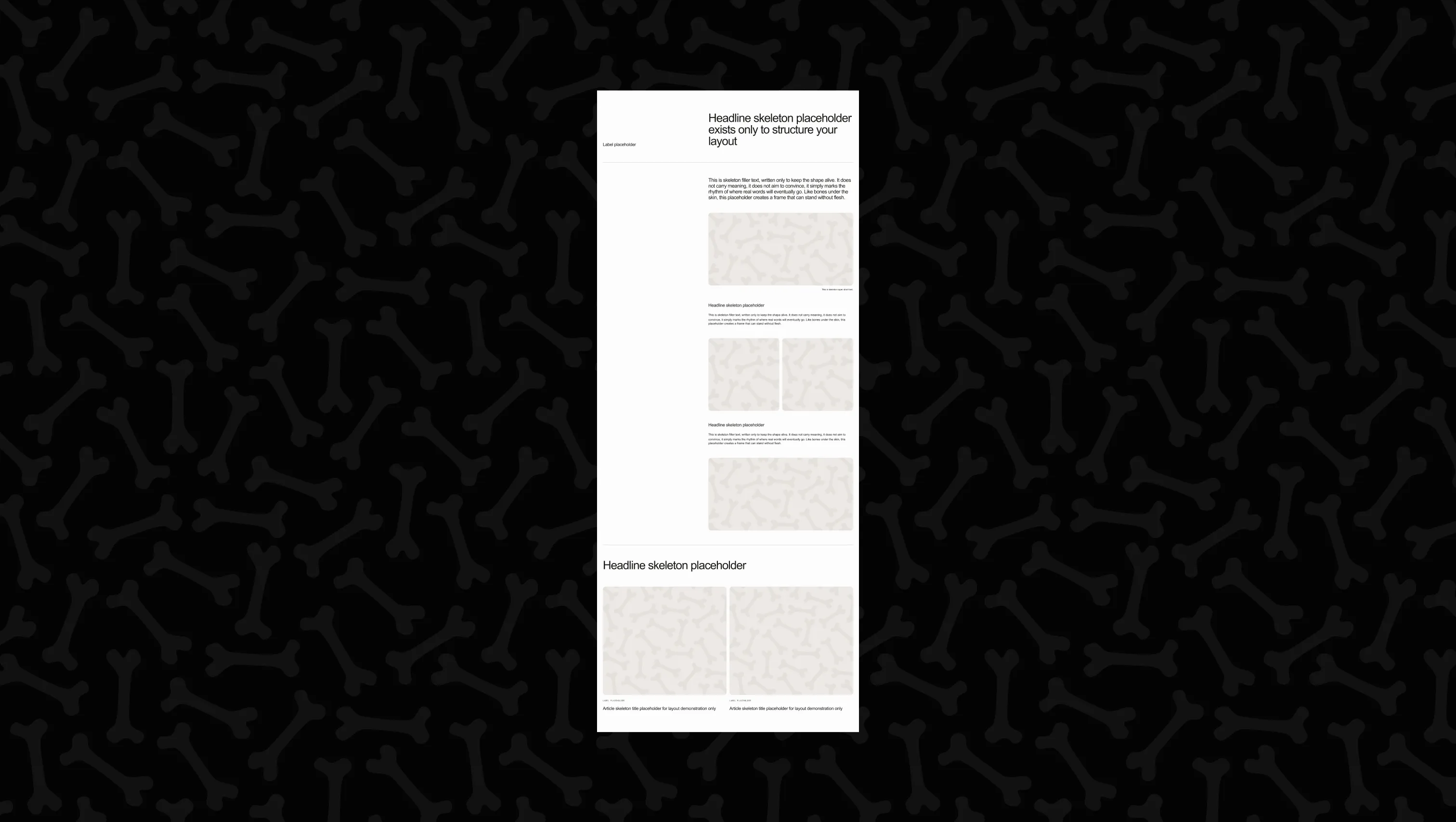 CMS Article Detail Layout