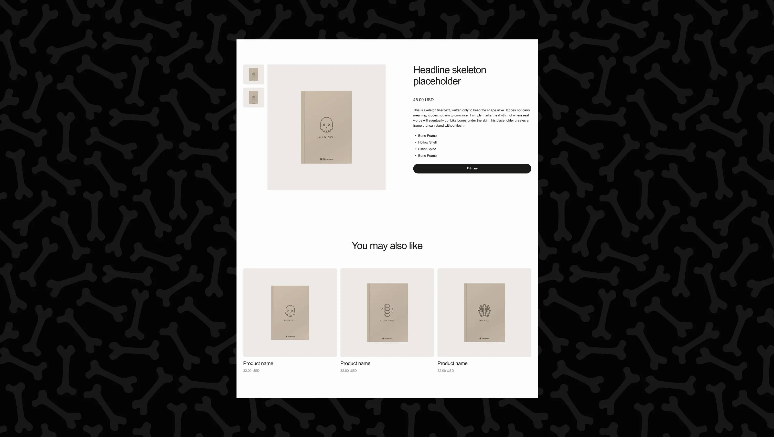 Product Detail with Related Items