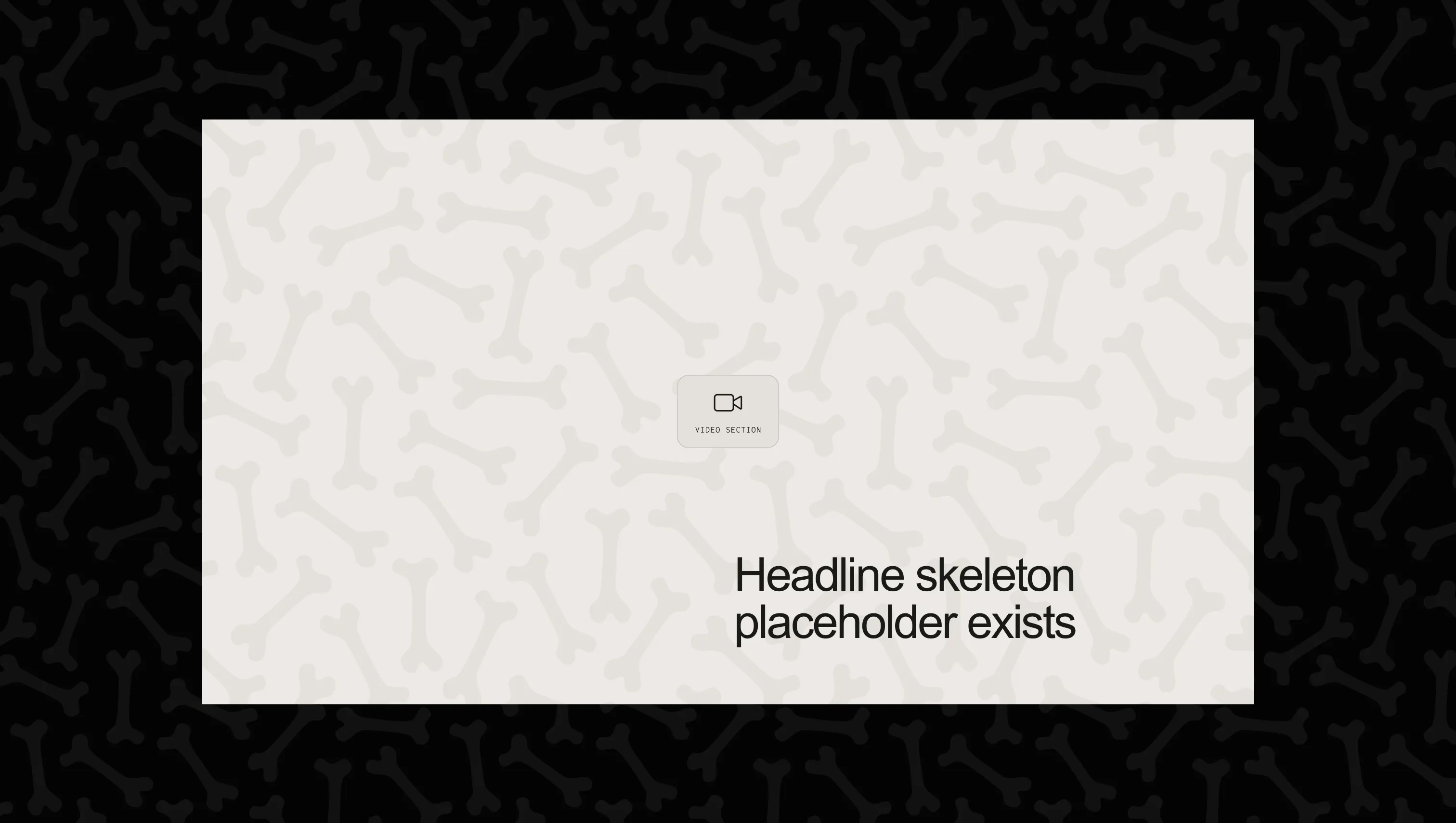 Full Width Video Hero Background